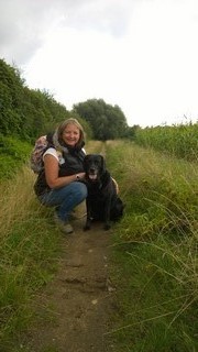 Elaine with Meg